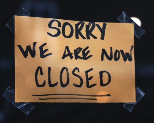 sorry we are now closed